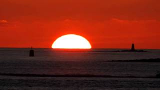 Spendid Green Flash  Sunset 18 fev 2015 [upl. by Mosora]