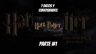 7 Datos y curiosidades de Harry Potter y la piedra filosofal  Parte 1 [upl. by Yadsendew251]