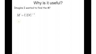 AQA FP4  Eigenvalues and Eigenvectors 5 Diagonalisation [upl. by Milda]