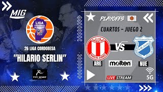 ARGENTINO de MARCOS JUAREZ vs 9 de JULIO de MORTEROS  CUARTOS  JUEGO 2 [upl. by Brose925]