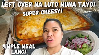 BUHAY AMERIKA BAKED CHEESY MACARONI MASHEREP SYA [upl. by Auka776]