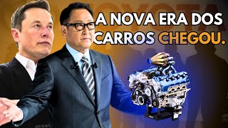 CEO da Toyota quotEste novo motor destruirá toda a indústria de veículos elétricosquot [upl. by Yhotmit]