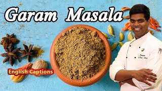 How to Make Garam Masala at Home  Graram Masala Recipe in Tamil  CDK 208  Chef Deenas Kitchen [upl. by Smitt]