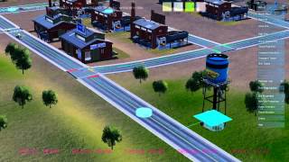 Simcity 5  Looking at water distribution pollution and sickness [upl. by Xer344]