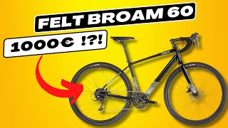 Gravel Felt Broam 60 ➡️ Un vélo de qualité à un prix incroyable [upl. by Yatnohs]