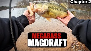 The Megabass Magdraft Freestyle Swimbait Catches Bass chpt2 [upl. by Atalante474]