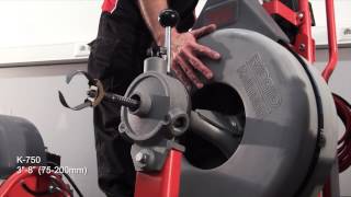 RIDGID  Drum Drain Cleaning Machines [upl. by Poppy]