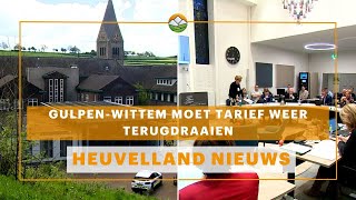 Heuvelland Nieuws GulpenWittem moet tarief weer terugdraaien [upl. by Asyla]