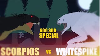 Scorpios Scorpius Rex vs White Spike  600 Sub Special [upl. by Camile]