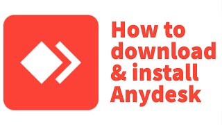 How To Download And Run AnyDesk For Windows 10 [upl. by Aiblis]