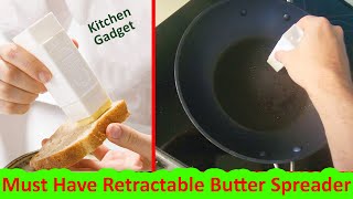 Kitchen Gadgets 2023  Butter Spreader and Butter Stick Holder Dish – 3 in 1 Kitchen Gadgets [upl. by Akcinahs675]