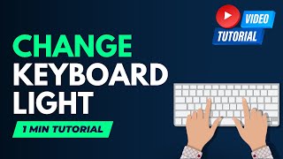 How to Change Keyboard Light on ASUS Laptop [upl. by Thirza]