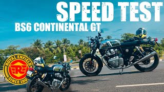 Continental GT 2024 BS6  speed Test  Mileage Test  English [upl. by Ollehto629]