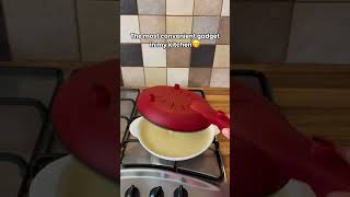 Make perfect crepes in 20 seconds🤯 crepes cooking pancakes [upl. by Rosdniw]