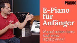 EPiano für Anfänger Worauf achten beim Kauf eines Digitalpianos [upl. by Leighton598]