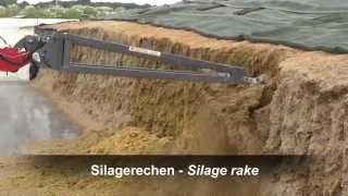 S85 Bressel und Lade Silagerechen am Weidemann 4270 und Claas Scorpion 9040 [upl. by Sirhc603]