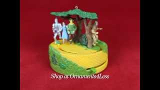 Hallmark Keepsake Magic Ornament 2013 Lions and Tigers and Bears  The Wizard of Oz [upl. by Ennoirb443]