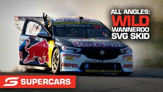 All Angles Wanneroo winning burnout  Bunnings Trade Perth SuperNight  Supercars 2022 [upl. by Darn]