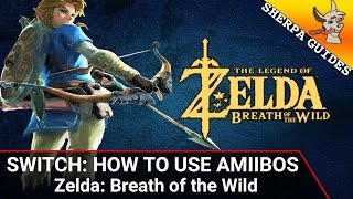 How to Use Amiibos for Zelda Breath of the Wild  Nintendo Switch [upl. by Buzz383]