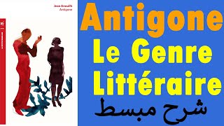 Antigone  Le Genre Littéraire شرح مبسط [upl. by Nylhtiak77]