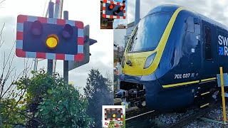 Brockenhurst Level Crossing Hampshire [upl. by Farrel240]