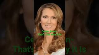 Celine Dion  Thats The Way It Is Shorts Youtube Shorts Music Lyrics [upl. by Nivlam]