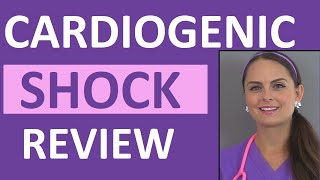 Cardiogenic Shock Nursing Management Pathophysiology Interventions NCLEX Review [upl. by Isied]