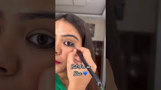 simple subtle eye makeup with just kajal❣️ [upl. by Pfaff]