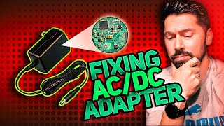 How to Fix AC DC Power Adapter common fix for adapters and phone chargers [upl. by Ecneps]