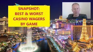 The Best amp Worst Wagers in Las Vegas Casino Games [upl. by Lynus70]