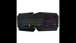 Tastatura gaming A Game iluminare rainbow [upl. by Montana]