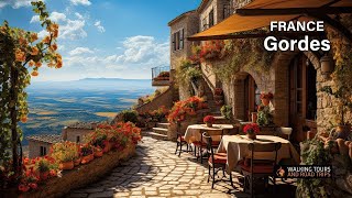 Gordes France 🇫🇷 French Village Tour  Most Beautiful Villages in France  4k video [upl. by Ahsiel]