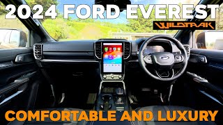 2024 Ford Everest Wildtrak Interior Review [upl. by Dyan323]