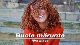 Bucle marunte  Par cret fara placa  Tutorial  Par cret cu PAIE [upl. by Sutsugua280]