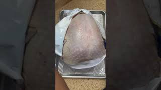 The Perfect Turkey Cheese Cloth Method Thanks giving turkey yummyfood [upl. by Louie]