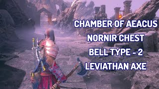 God of War Ragnarok Valhalla  Chamber of Aeacus  Nornir Chest  Bell Type 2 [upl. by Daffi]