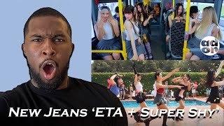 New Jeans ETA  Super Shy Official MV  New Jeans Reaction [upl. by Ahseia44]