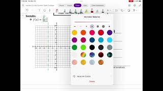 46 Rational Functions and Their Graphs  Part 2 of 4 MAC1105 Online [upl. by Noiek]