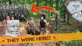 Forgotten soldiers IDENTIFIED at Abandoned Wehrmacht Base [upl. by Thorr543]