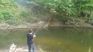 Steelhead fishing northwest indiana [upl. by Arlyne]