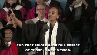 Latin Address Fanaye Yirga  Harvard Commencement 2013 [upl. by Reitrac]