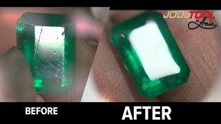 Emerald polished on the Jooltool by Anie [upl. by Husha14]