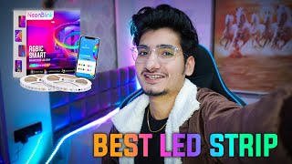 Best RGBIC LED Strip By NeonBlink  RGB IC LED Strip With Music Sync amp 140 Effects India [upl. by Rodavlas]