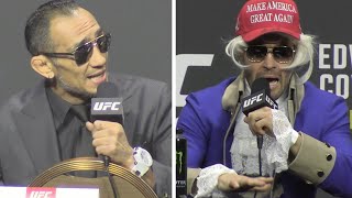 Colby Covington amp Tony Ferguson TORCH Each Other quotGet Trump’s Sack Out of Your Mouthquot [upl. by Trubow]