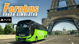 FERNBUS SIMULATOR AUTOCAR LONGUE DISTANCE PS5 epi 16 Rennes  Brest [upl. by Willy]