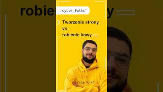 Tworzenie strony vs robienie kawy 👉 Kreator Now by cyberFolks [upl. by Ellehcsar512]