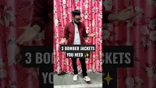 Bomber Jacket Men 🧥✨ Bomber Jacket Outfit 💥🔥 ytshorts bomberjacket shortsviral winterjackets [upl. by Rape]