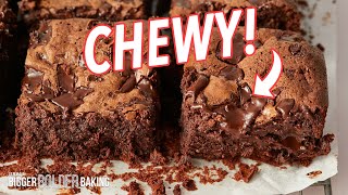 The Perfect Chewy Brownie Recipe [upl. by Henarat490]