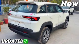 Maruti Suzuki BREZZA 2024 VXI Second Base Model White Colour  New Brezza Vxi 2024 Model Review [upl. by Ayotahs]