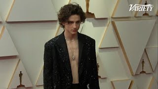 Timothée Chalamet Oscar 2022  Halo [upl. by Janice]